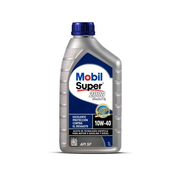 Lubricante MOBIL Semi Sintetico 10W40 SUPER 2000 1L SP