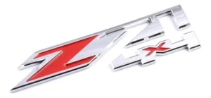 Emblemas Para Z71 4x4 Cromo Chevrolet Cheyenne Silverado